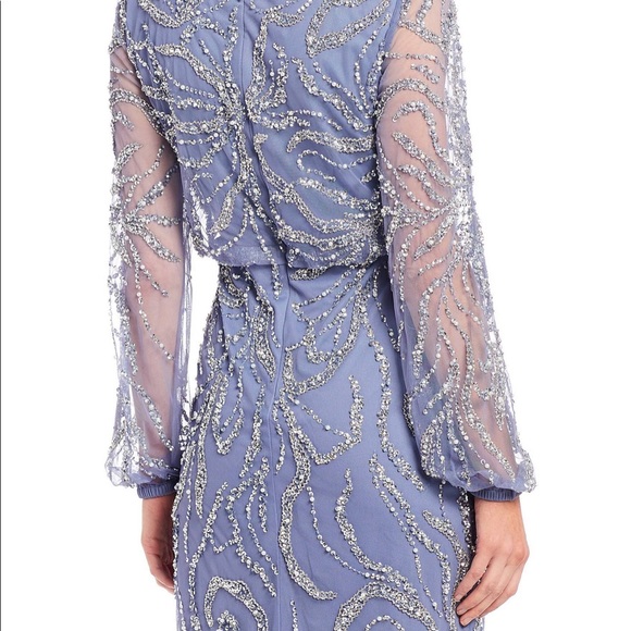 Adrianna papell, size 14, LS blouson dress, NWT - Picture 5 of 8